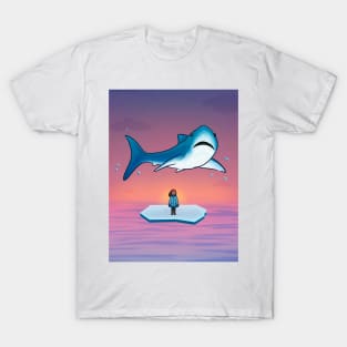 Shark & Girl T-Shirt